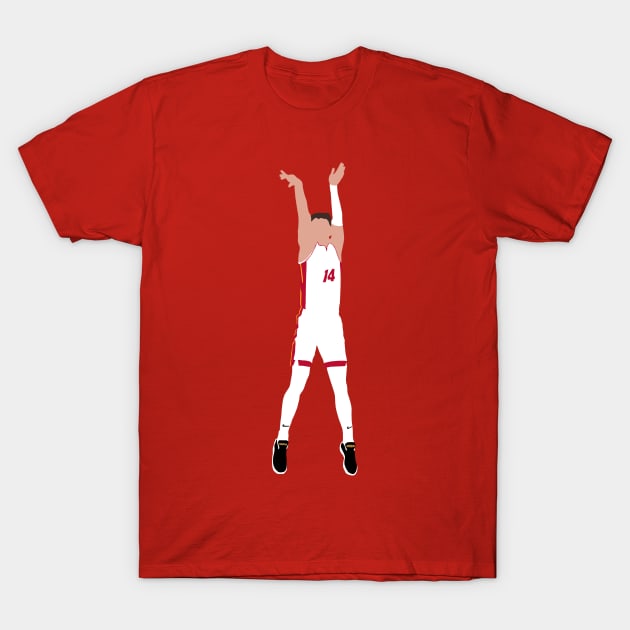 Tyler Herro Jumpshot T-Shirt by xRatTrapTeesx